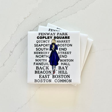 Bostonian Blonde Coaster