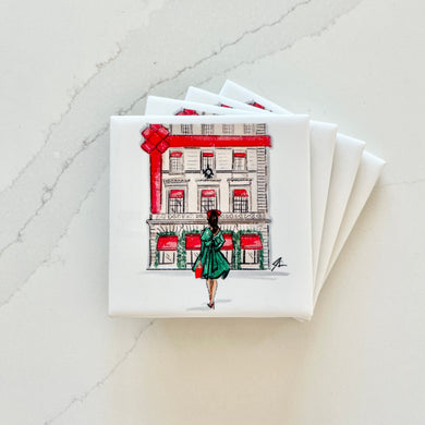 Cartier Christmas Coaster