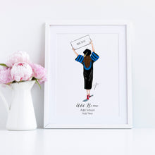 The Law Grad - Personalized Graduation Art Print