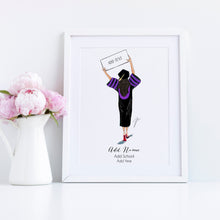 The Law Grad - Personalized Graduation Art Print