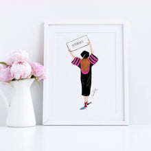The Law Grad - Personalized Graduation Art Print