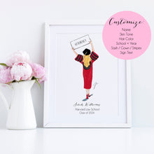 The Law Grad - Personalized Graduation Art Print