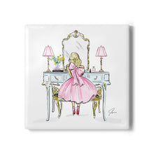 Light Blue Vanity Coaster