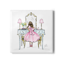 Light Blue Vanity Coaster