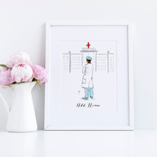The Doctor Personalized Art Print - Tailored Silhouette