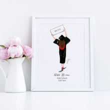 The Master's Degree - Personalized Graduation Art Print