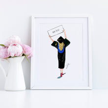 The Master's Degree - Personalized Graduation Art Print