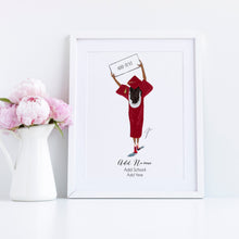 The Master's Degree - Personalized Graduation Art Print