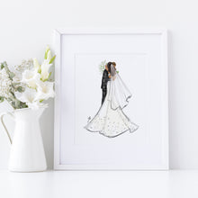 The Newly Weds Illustration