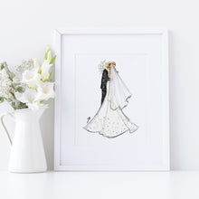 The Newly Weds Illustration