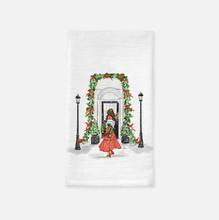 Pine and Plaid (Brunette) Tea Towel