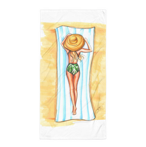 Beach Bum (Blonde) Towel