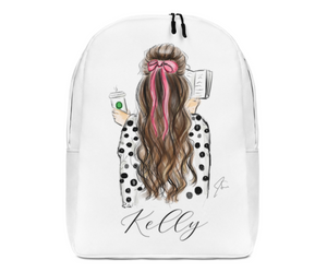 Customizable Bows and Books Backpack