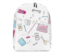 Customizable Office Supplies Backpack