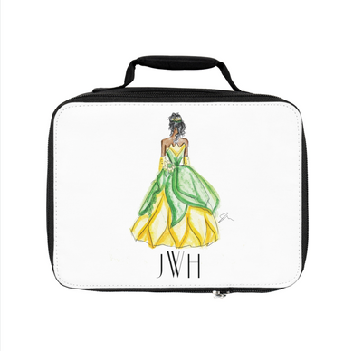 Customizable Frog Princess Lunch Bag