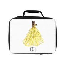 Customizable Belle in Yellow Lunch Bag