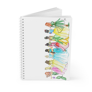 Princesses Soft-Cover Notebook