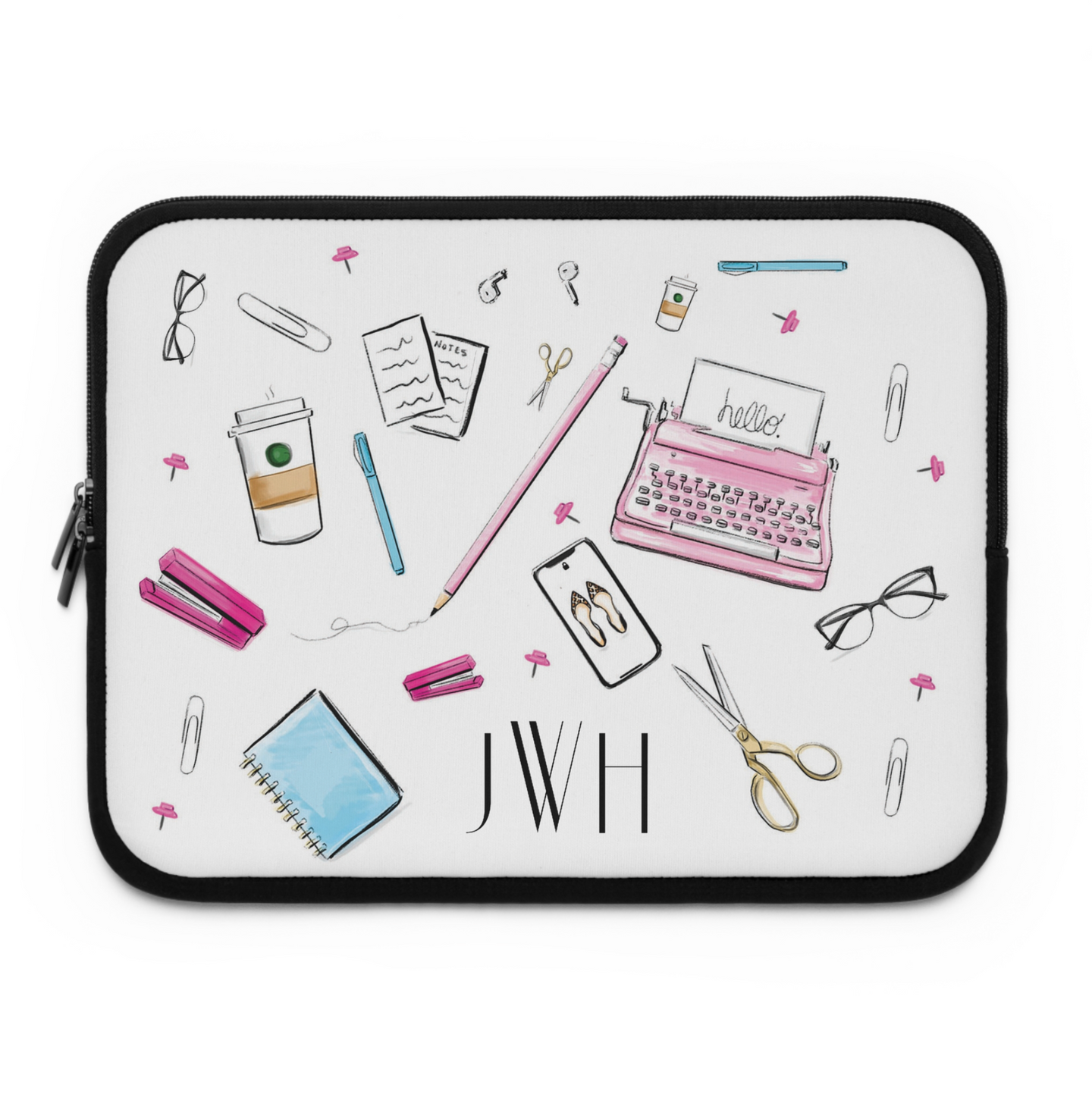 Personalized Office Supplies Laptop Sleeve