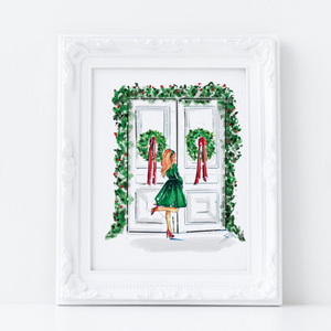 The Winter Door Art Print