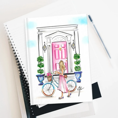The Pink Door Hardcover Journal
