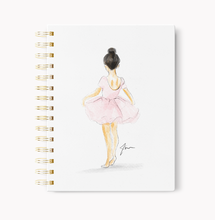 Personalized Hardcover Notebook: The Little Ballerina
