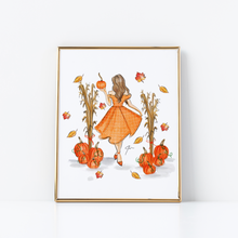Pumpkin Harvest Art Print