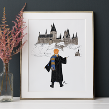 The Wizarding School Art Print