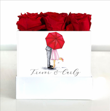 Love is in the Air - Classic Square Rose Box