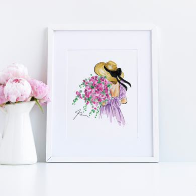 Bows and Bouquets Print