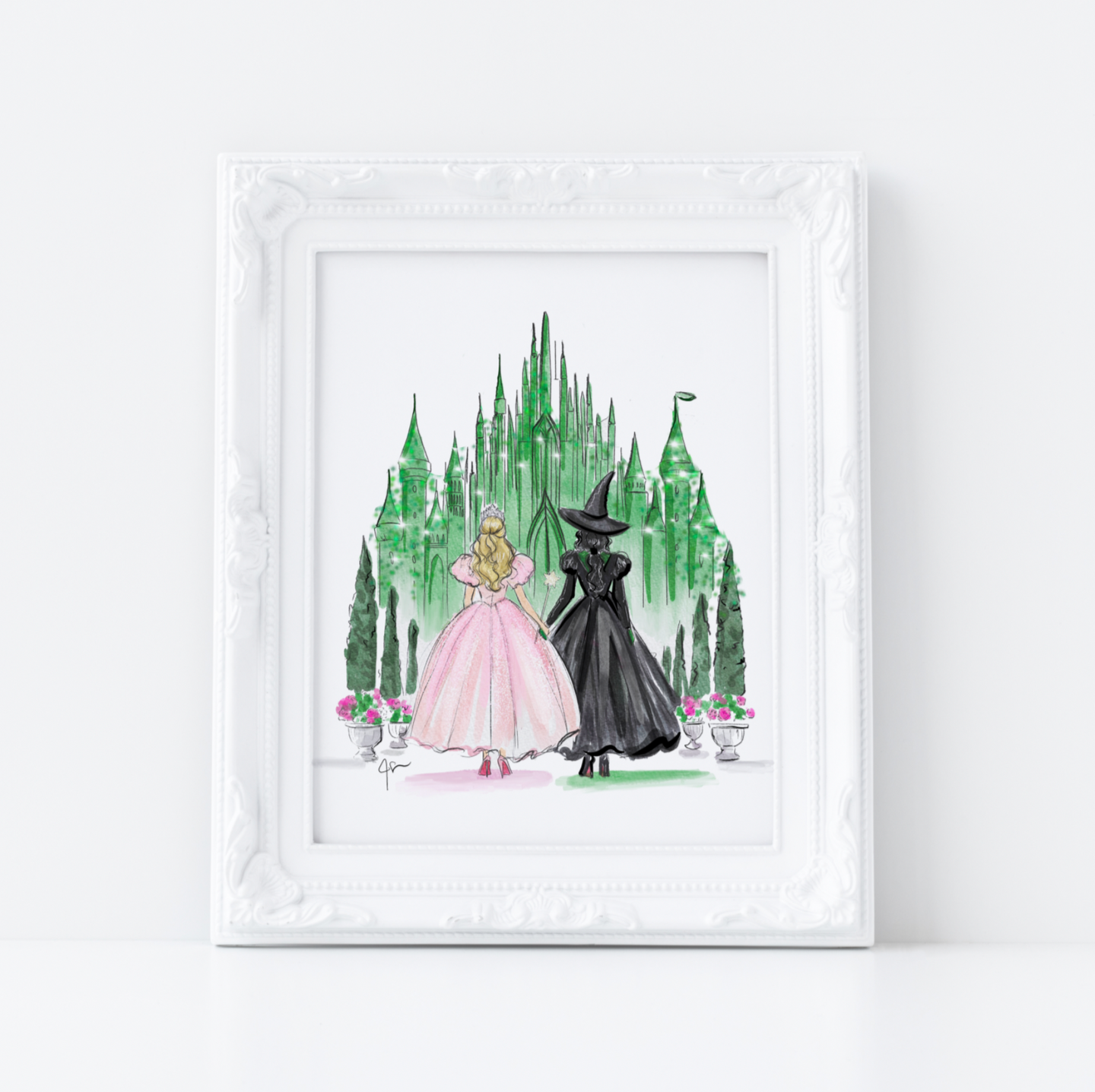 Witches and Emerald Dreams Print