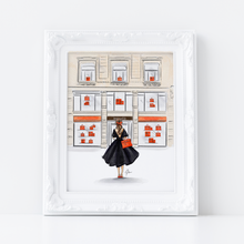 Luxury in Orange Art Print