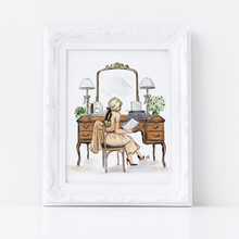 The Antique Vanity Art Print