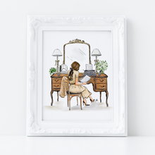 The Antique Vanity Art Print