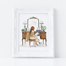 The Antique Vanity Art Print