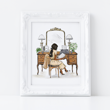 The Antique Vanity Art Print