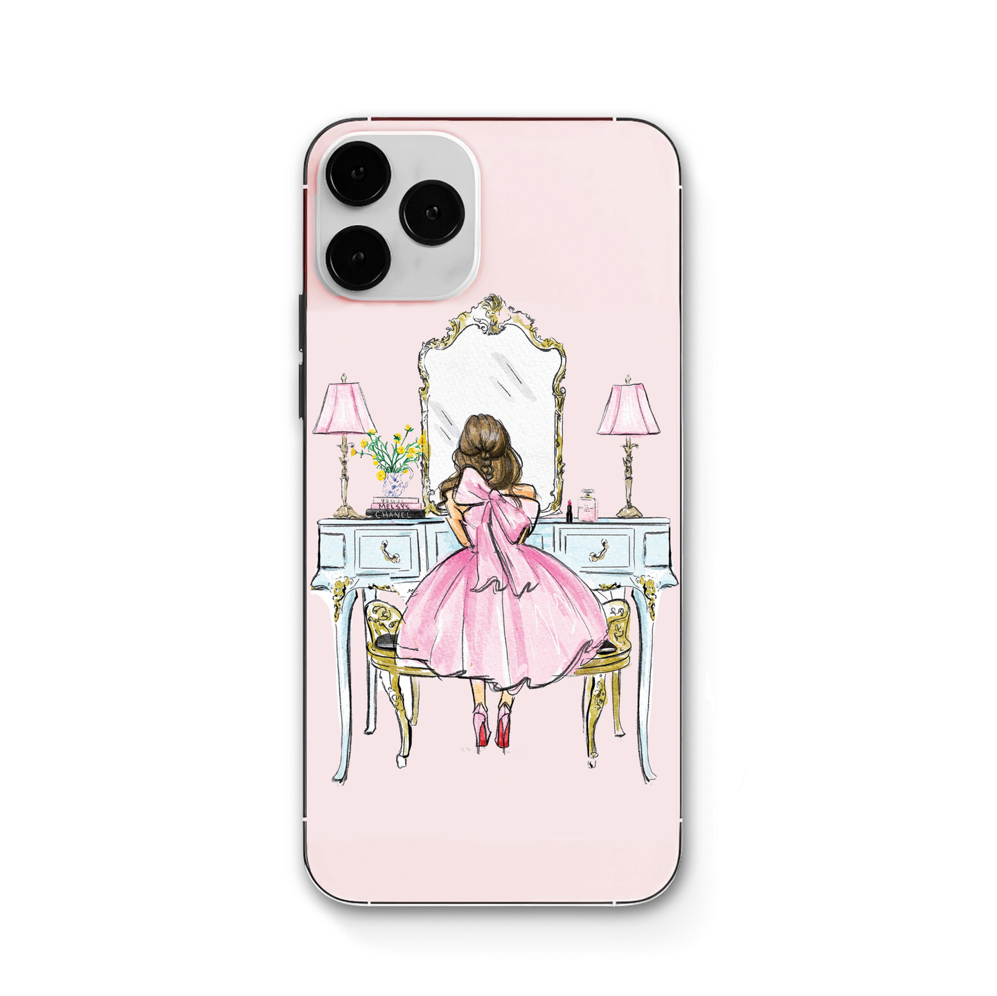 The Light Blue Vanity Phone Case