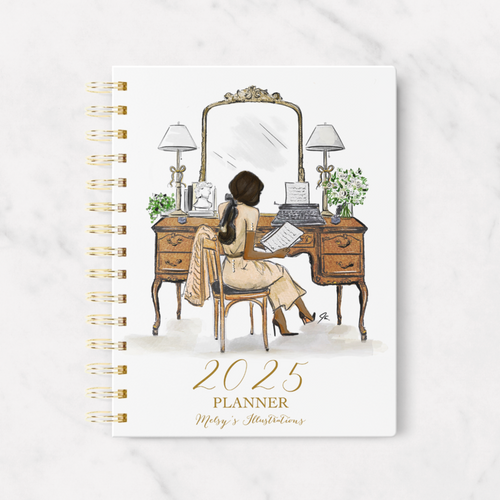 PRE-ORDER 2025 Planner (Dark)