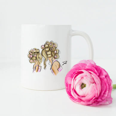 Curls and Girls (Blondes) Mug