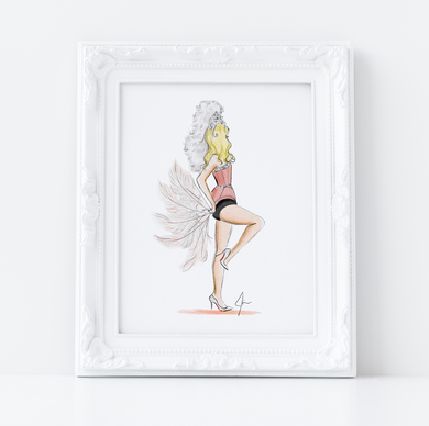 The Showstopper Art Print