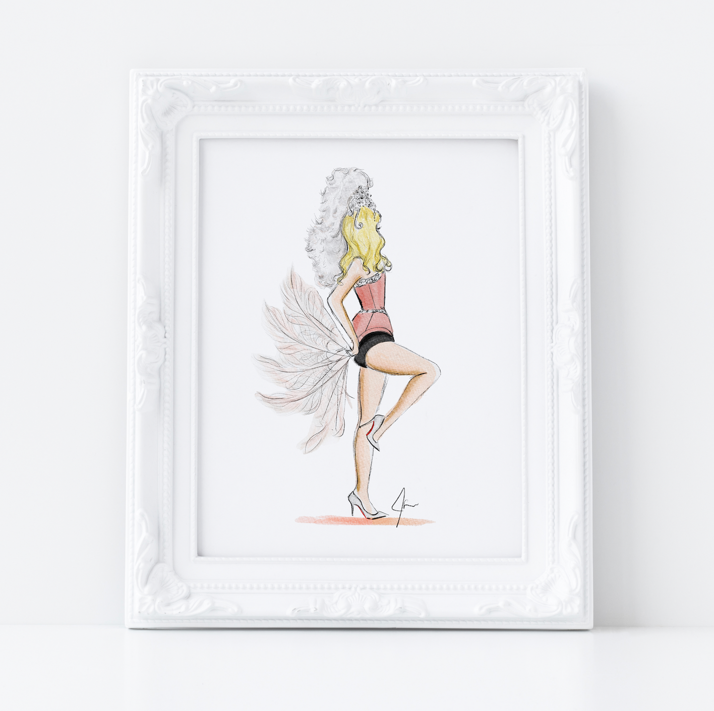 The Showstopper Art Print