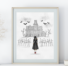 Bats and Black Art Print