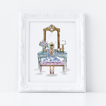 The French Vanity Art Print