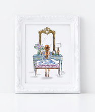 The French Vanity Art Print