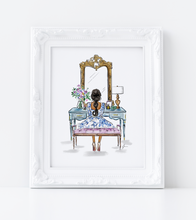 The French Vanity Art Print
