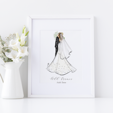 The Newly Weds Illustration