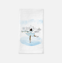 The Skater Tea Towel (Dark)