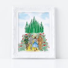 Rubies and Emeralds Art Print