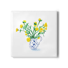 Yellow Florals Coaster