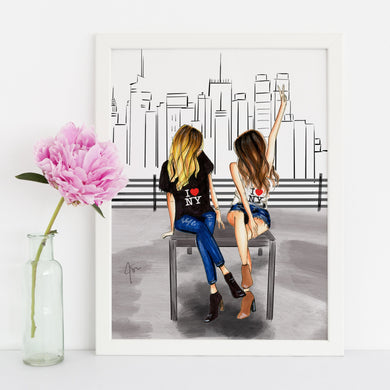 Cityscape Art Print