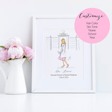 The Dentist Personalized Art Print - Classic Style